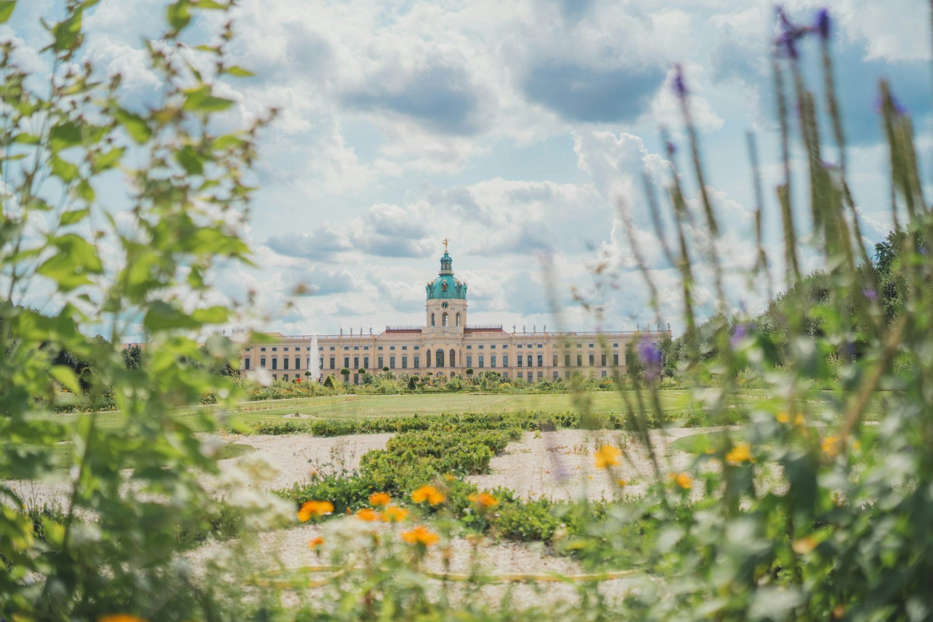 Charlottenburg Palace in Berlin, Germany.