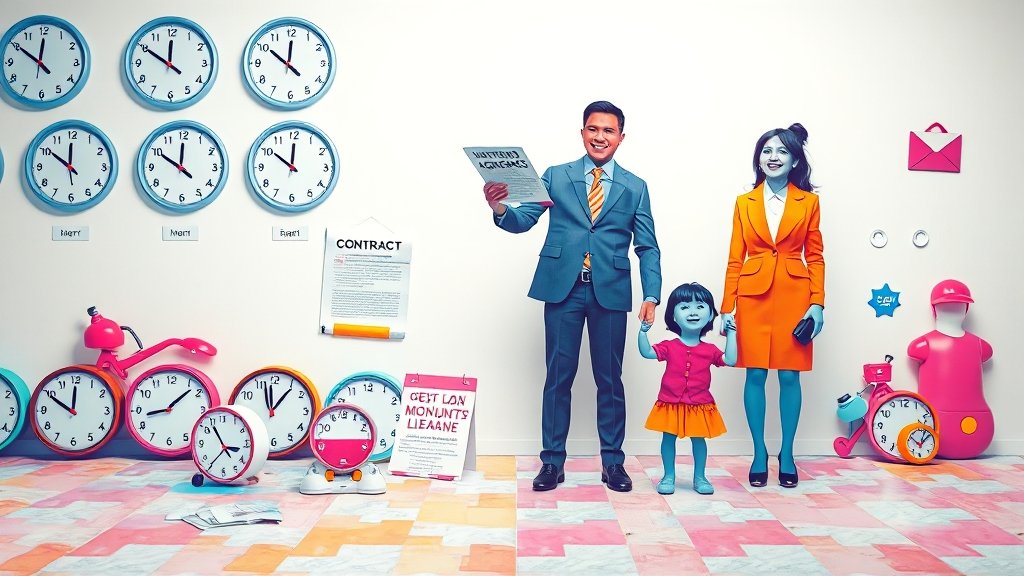 전세 계약과 대출 실행 타임라인 (popart 스타일)