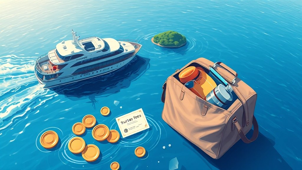 울릉도 배편 요금 정보 대방출 (illustration 스타일)