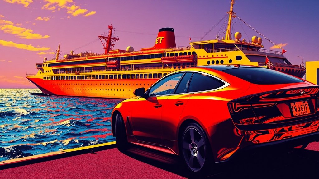 차량 선적, 이것만 알면 끝! (popart 스타일)