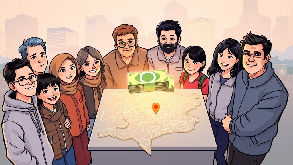 희망리턴패키지 총정리: 신청 조건부터 지원금 혜택까지 6 지역별 추가 지원과 특별 혜택 (cartoon 스타일)