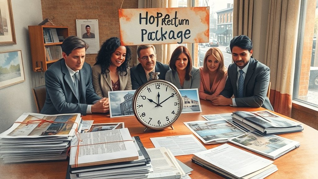 희망리턴패키지 총정리: 신청 조건부터 지원금 혜택까지 7 자주 묻는 질문과 주의사항 (watercolor 스타일)