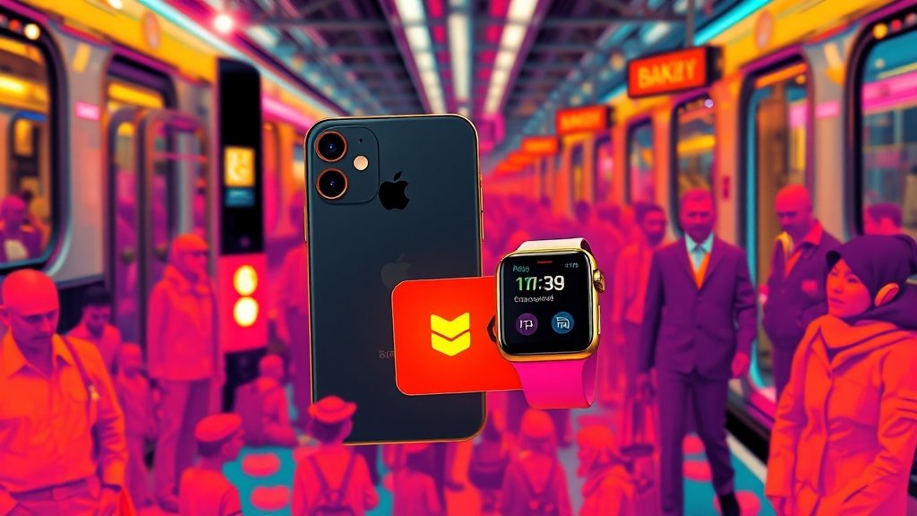 애플페이 교통카드의 기본 원리 이해하기 (popart 스타일)