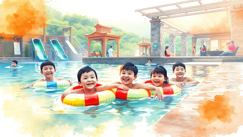 스플라스 리솜, 어떤 곳? (watercolor 스타일)