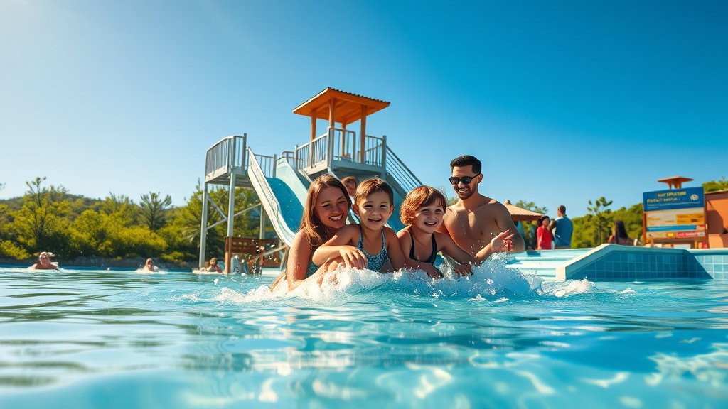 운영 시간 & 이용 안내 (realistic 스타일)