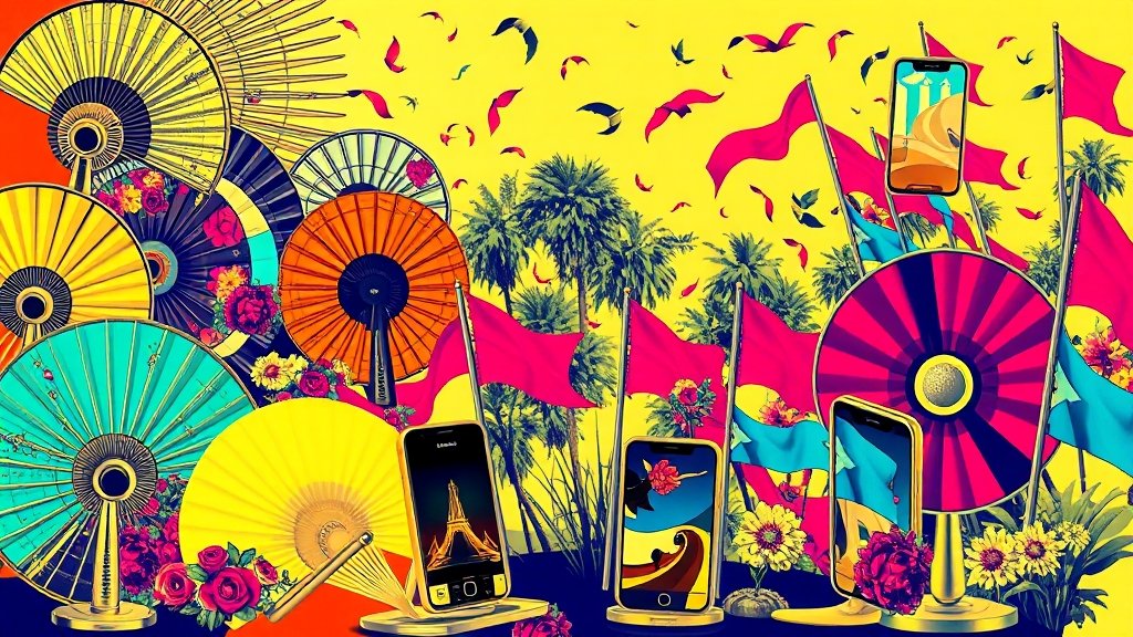 휴대용 선풍기, 종류별 특징은? (popart 스타일)