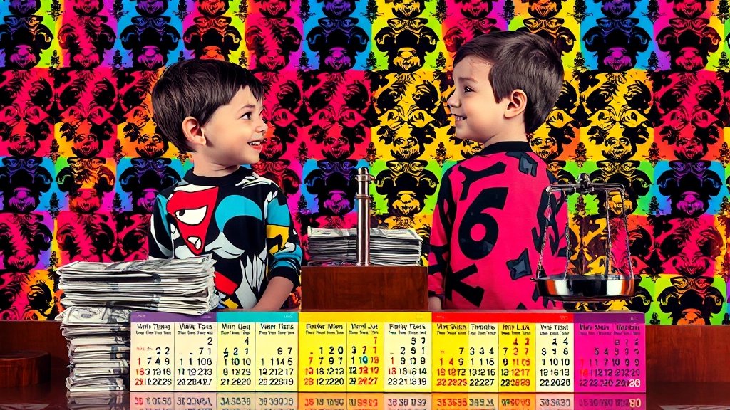 2년형 vs 3년형, 어떤 혜택이 더 좋을까? (popart 스타일)