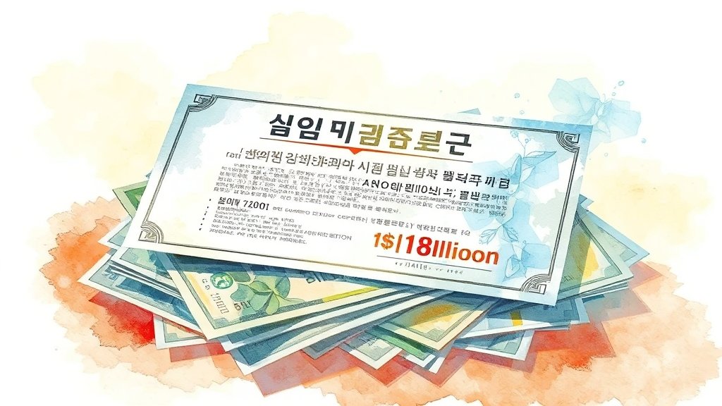 월 납입금 & 지원금, 자세히 파헤쳐 보자! (watercolor 스타일)