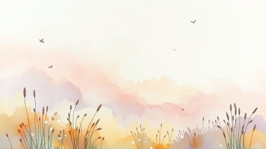 중도 해지, 신중하게 결정하세요! (watercolor 스타일)