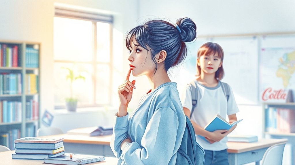 해지, 신중하게 결정하세요! (watercolor 스타일)