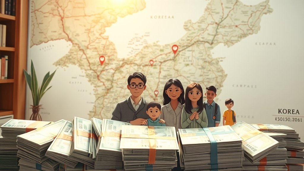 지원 대상 및 금액 상세 (realistic 스타일)