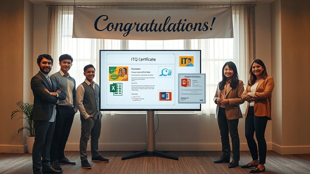 ITQ 자격증, 왜 필요할까? (realistic 스타일)