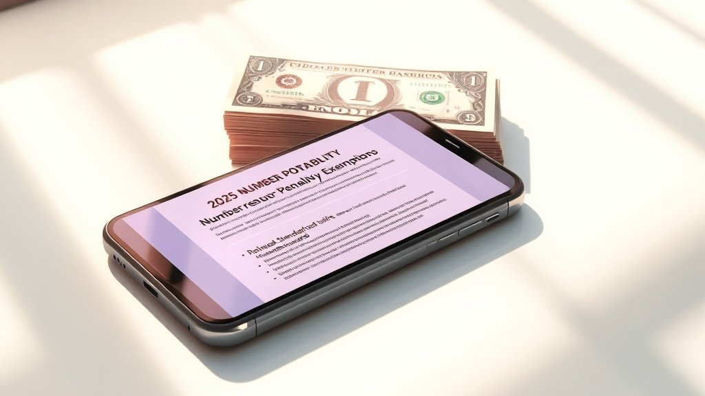 2025년 위약금 면제 조건 (realistic 스타일)