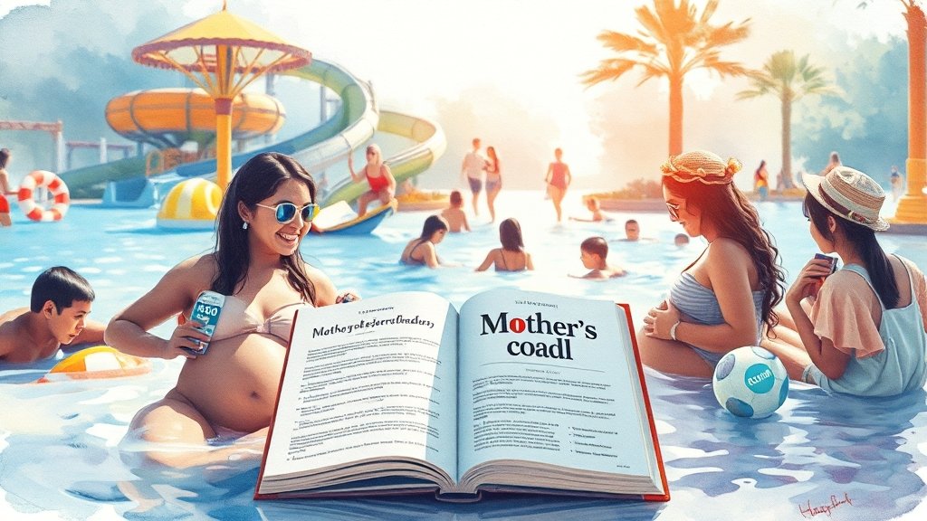 강동 워터파크 할인 총정리 (watercolor 스타일)