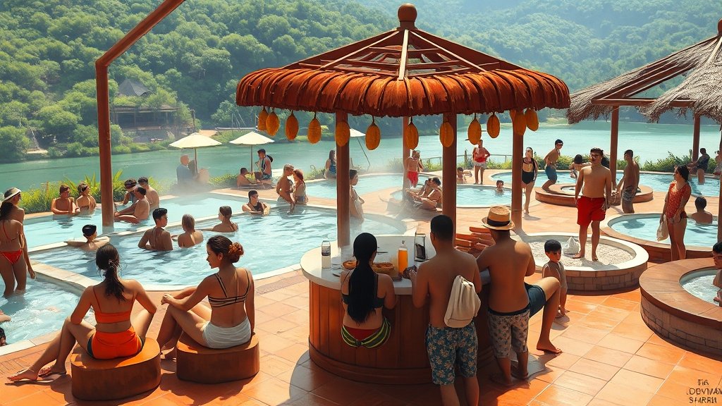 식사 & 휴식 공간 정보 (realistic 스타일)