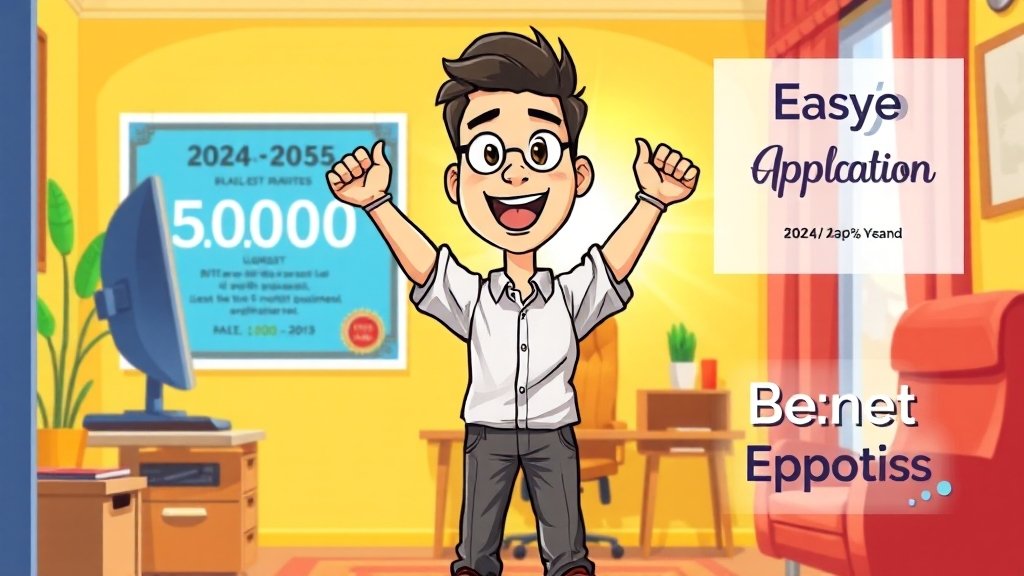 지원 대상 및 조건 (cartoon 스타일)