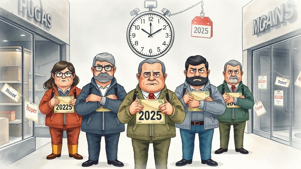 2025년 최저시급 완벽 가이드: 계산법, 인상률, 소상공인 영향까지 5 소상공인에게 미치는 영향 (watercolor 스타일)