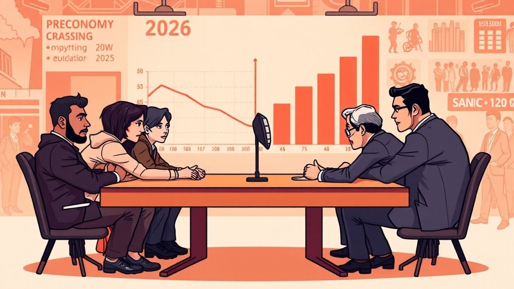 2025년 최저시급 완벽 가이드: 계산법, 인상률, 소상공인 영향까지 7 최저임금 관련 논쟁점 및 전망 (cartoon 스타일)