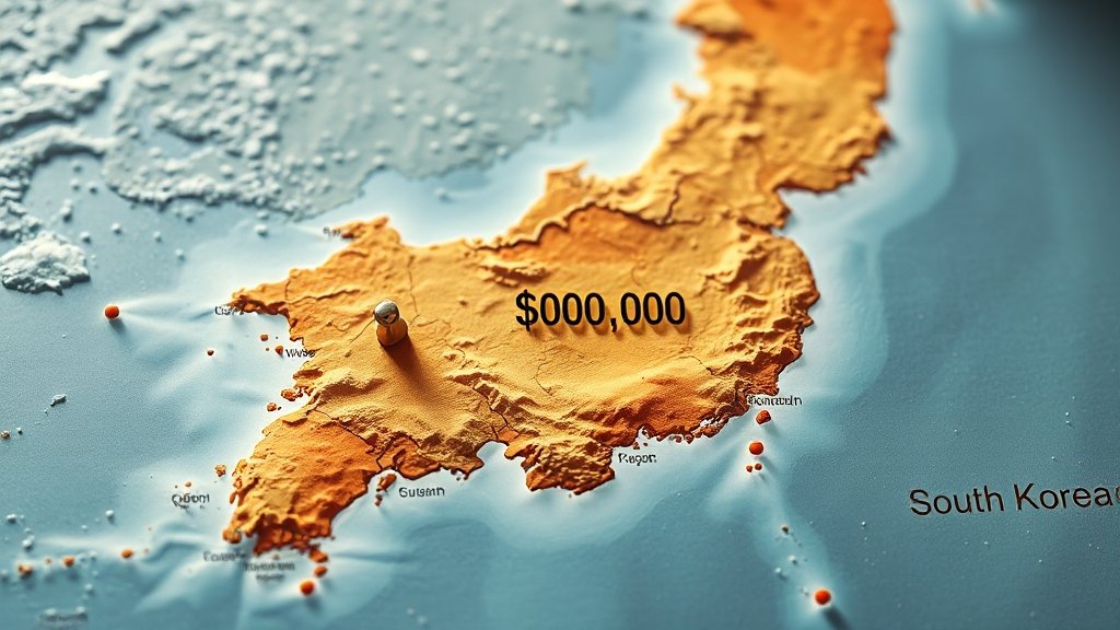 지원 금액, 얼마나 받을까? (realistic 스타일)