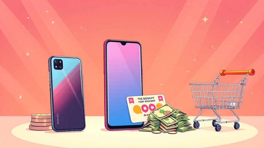 자급제 vs 통신사 구매 가이드 (cartoon 스타일)