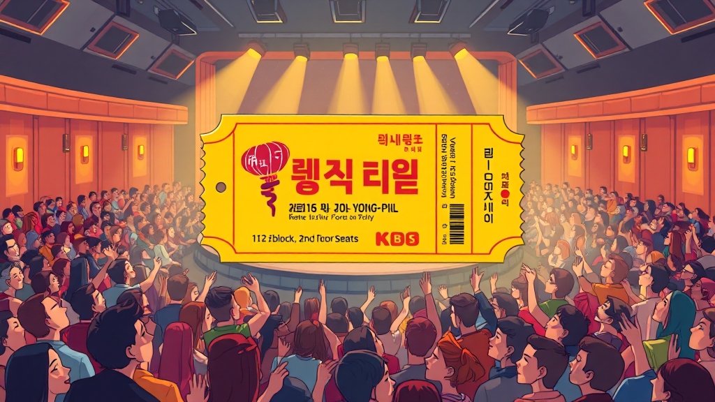 티켓팅, 성공 전략은? (cartoon 스타일)