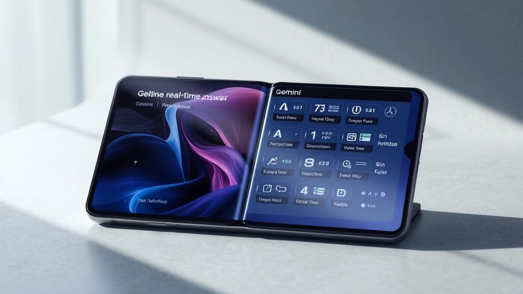 폴드7, AI 기능 및 소프트웨어 (realistic 스타일)