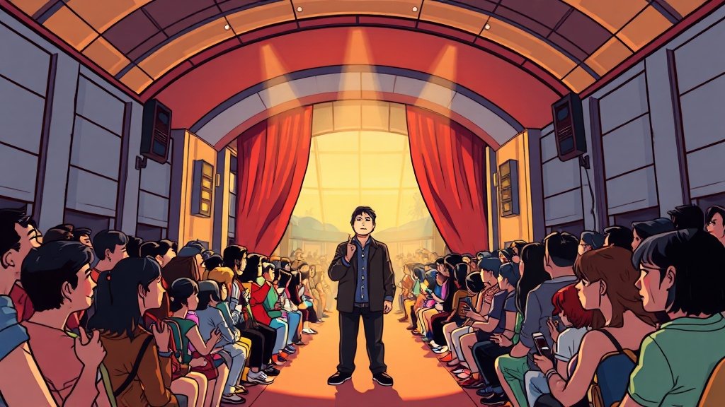 고척돔 관람 가이드 (cartoon 스타일)