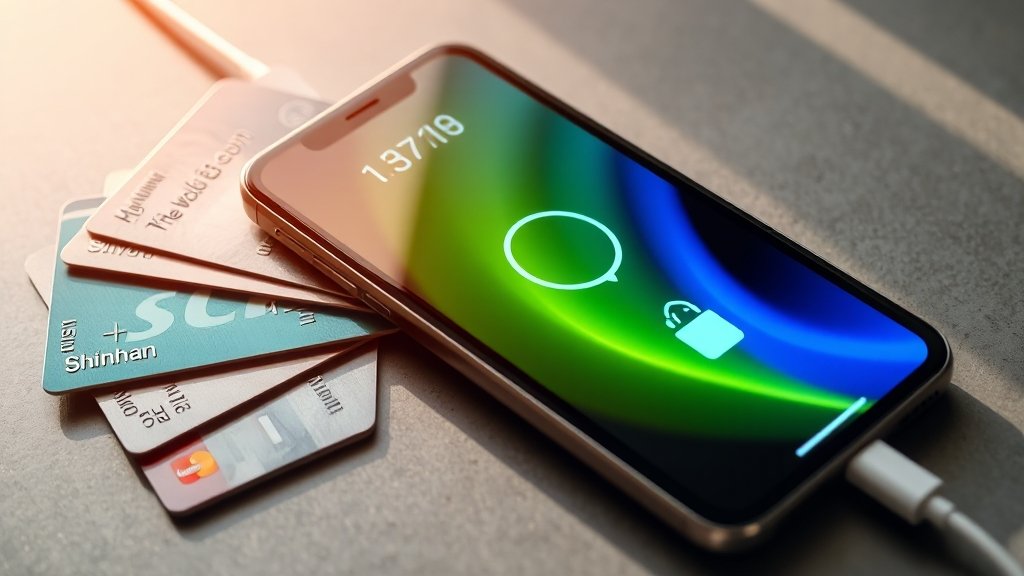 현대카드 외 다른 카드 사용 (realistic 스타일)