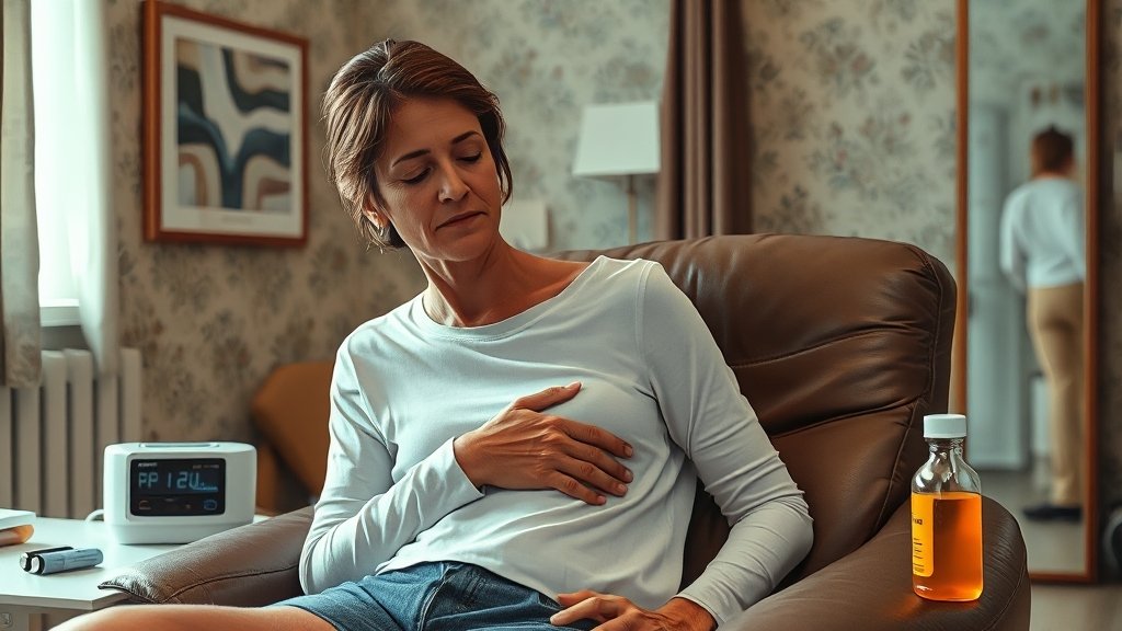 대상포진 초기 증상 & 치료: 골든타임 놓치면 후유증 주의 2 초기 증상, 놓치지 마세요! (realistic 스타일)