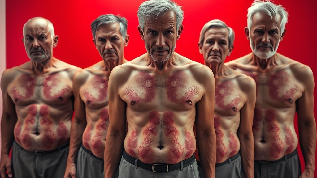 대상포진 초기 증상 & 치료: 골든타임 놓치면 후유증 주의 3 대상포진 발생 원인과 위험 요인 (realistic 스타일)