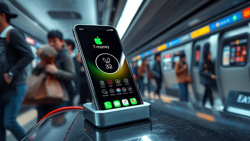 아이폰 애플페이 티머니: 등록, 충전, 사용 완벽 가이드 3 애플페이 티머니 충전 방법 (realistic 스타일)