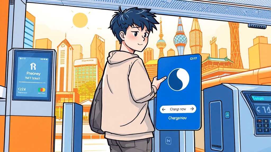 아이폰 애플페이 티머니: 등록, 충전, 사용 완벽 가이드 7 티머니 교통카드 지원 범위 및 제한 (cartoon 스타일)