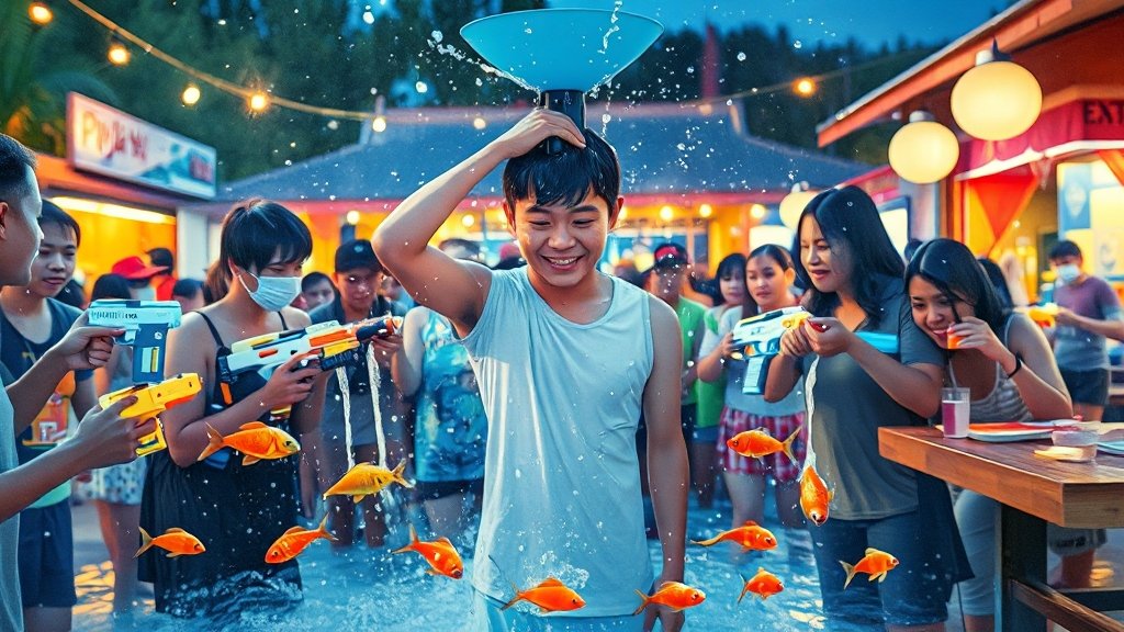 2025 장흥 물축제: 일정, 라인업, 교통 & 완벽 가이드 2 주요 프로그램 & 체험 (watercolor 스타일)