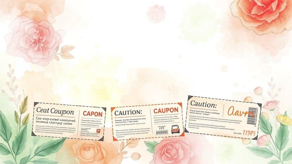 사용 시 주의사항 및 제한 업종 (watercolor 스타일)