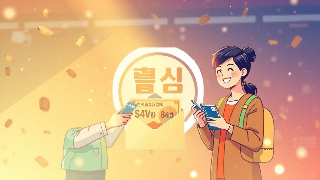 카카오페이, 간편 수령 방법 (illustration 스타일)