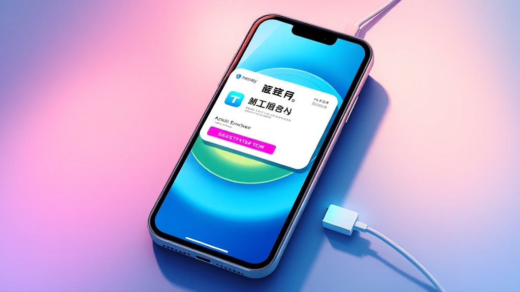 아이폰 티머니 등록 방법 (illustration 스타일)