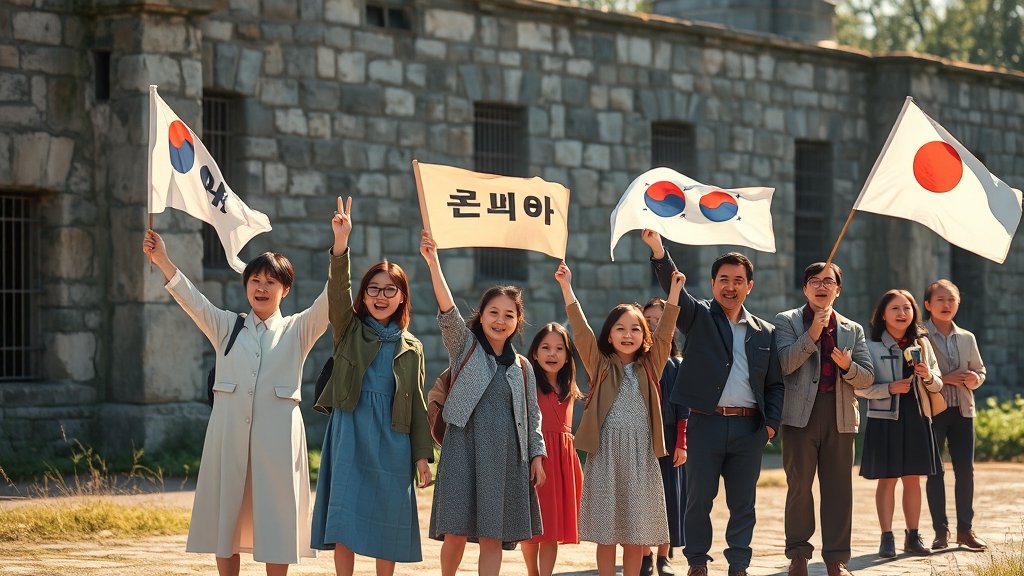 광복 80주년: 서대문형무소역사관, 독립운동의 흔적을 찾아서 7 광복의 의미를 되새기는 교육 (realistic 스타일)