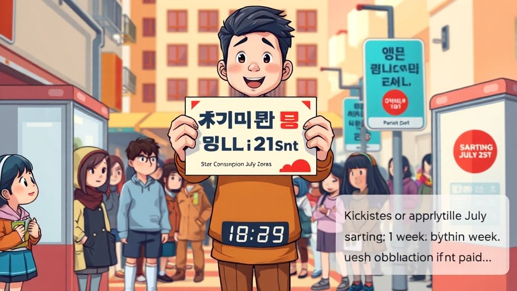민생회복 소비쿠폰: 신청 대상, 사용처, 혜택 완벽 정리 2 누가, 어떻게 신청하나요? (cartoon 스타일)