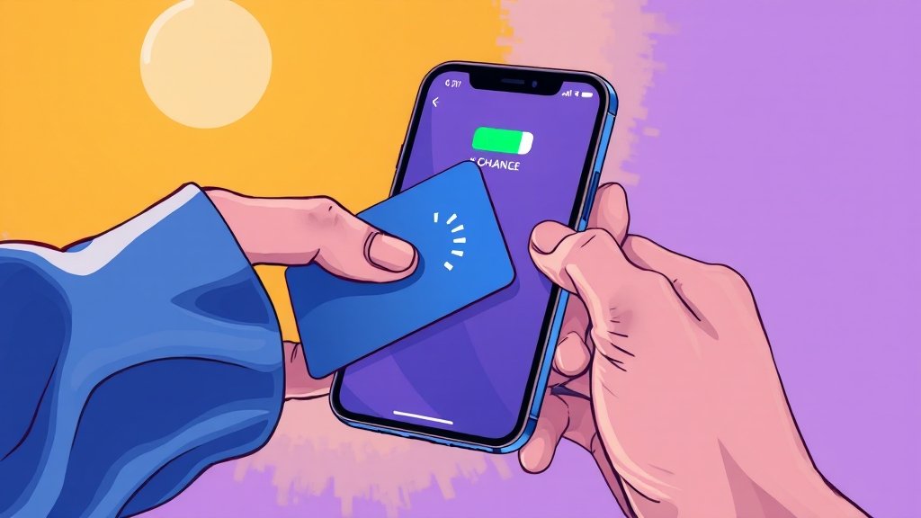 티머니 충전 방법 (illustration 스타일)