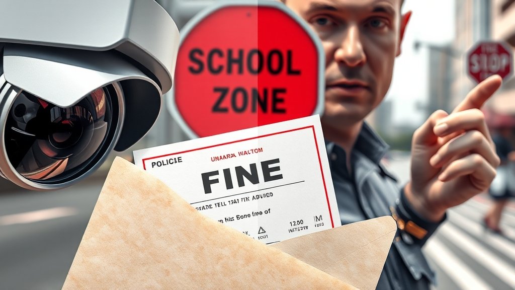 과태료 부과 기준 (realistic 스타일)