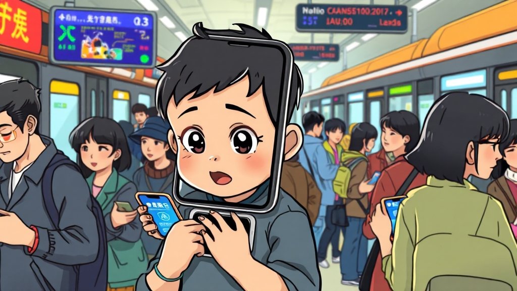 애플페이 티머니 개요 (cartoon 스타일)