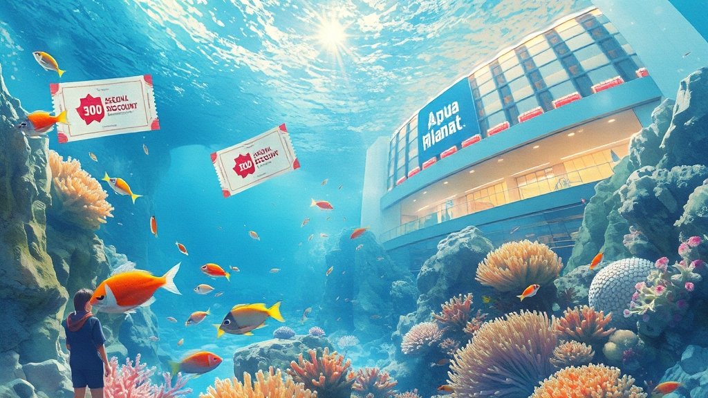 입장료 할인 꿀팁 대방출 (watercolor 스타일)