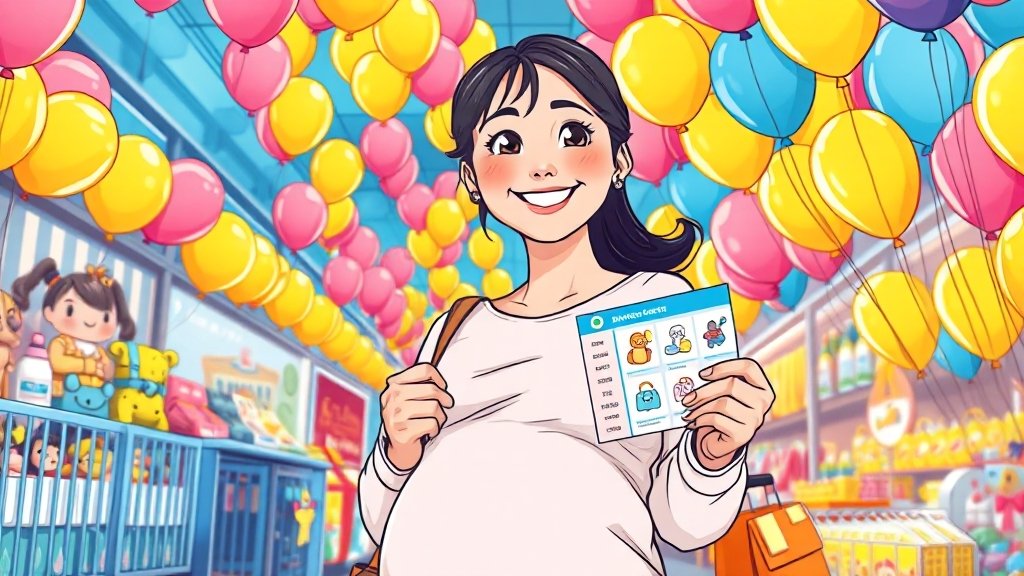 베이비 바우처 활용 꿀팁 (cartoon 스타일)