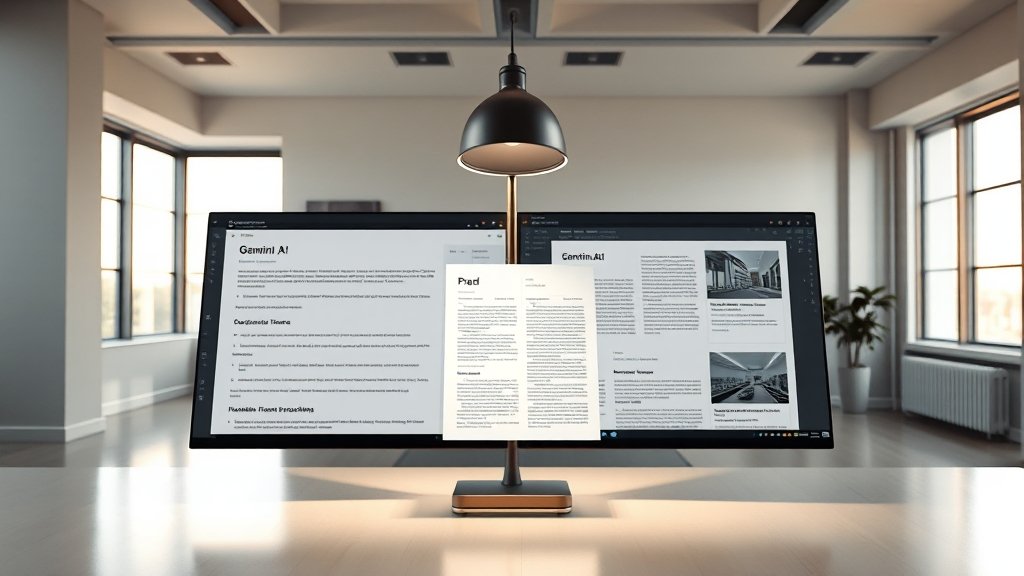 제미나이: 무료 vs 유료 (realistic 스타일)