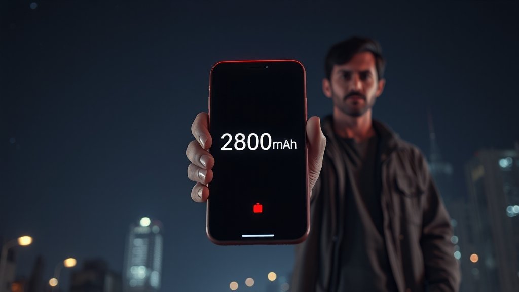 배터리, 오래갈까? (realistic 스타일)