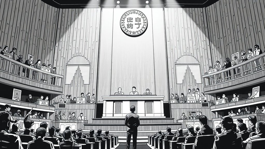 한국 필리버스터 역사 (illustration 스타일)