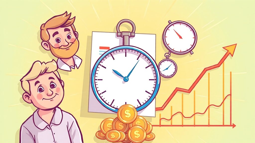 세대별 실손보험 특징 및 선택 (cartoon 스타일)