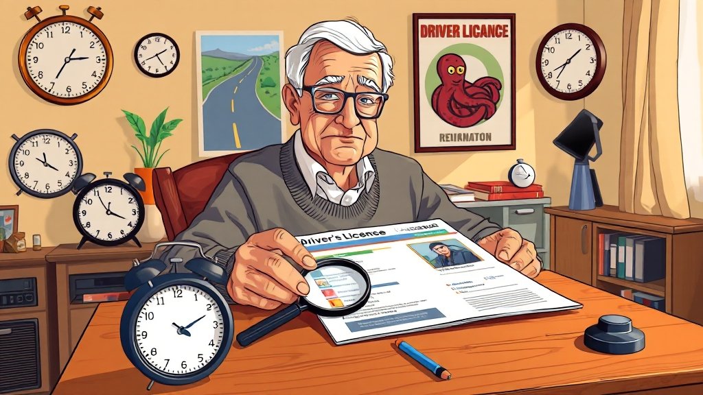 적성검사 대상 및 주기 (cartoon 스타일)