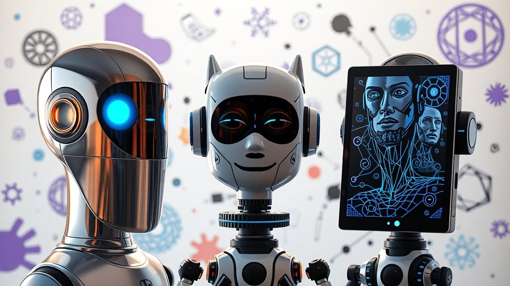 성능 대결: 창의성, 정보력, 안전성 (realistic 스타일)