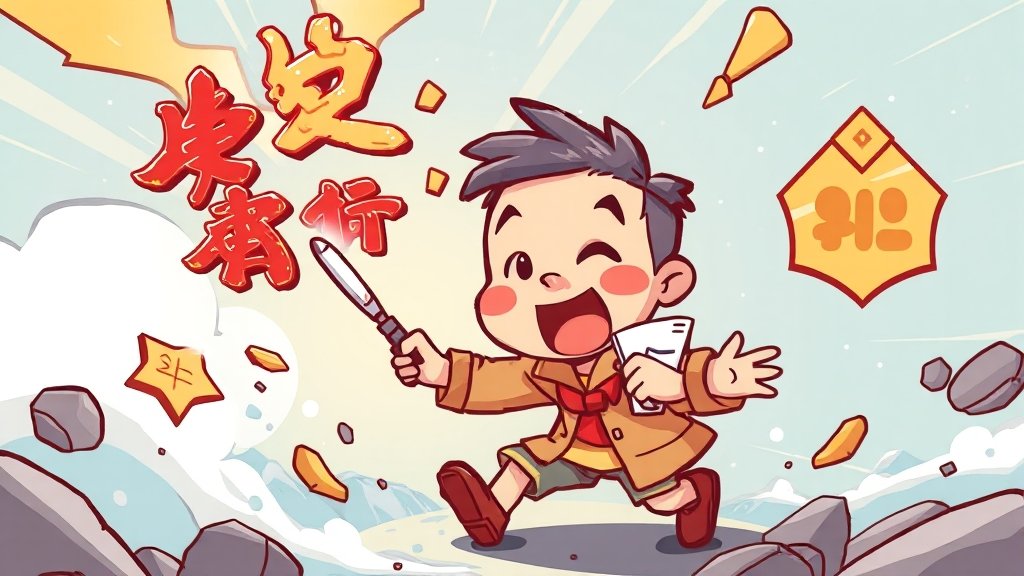 정보 검색 효율 높이기 (cartoon 스타일)